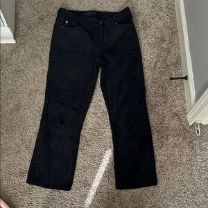 Tommy Hilfiger Black Corduroy Trousers